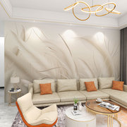 墙纸定制3d法式奶油风电视背景墙壁纸客厅沙发8d壁布卧室墙布壁画