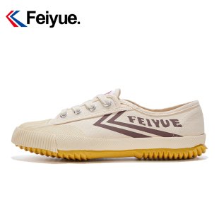 feiyue/飞跃少林田径鞋2024春季款男女同款经典复古透气帆布鞋001