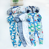 1-24个月新生婴儿爬装纯棉长袖哈衣宝宝秋季连体衣爬服包脚连身衣