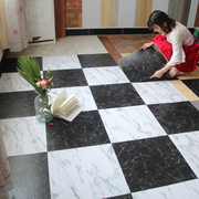 pvc地板贴纸自粘加厚耐磨防水塑板地砖自贴地胶，r水泥地板革直接铺