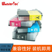 WonderTec适用兄弟MFC-J5910DW打印机墨盒Brother MFC-J6710DW彩色墨盒MFC-J625DW J430 J825DW 6910DW墨水盒