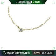 99新未使用日本直邮蒂芙尼tiffany项链面罩，码钻石0.05克