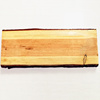 天然杉木整木原木板带树皮实木板自然形状隔板搁板置物架板材木料