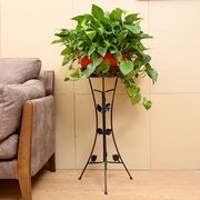 欧式花架铁艺室内客厅家用多层落地式花盆架，绿萝花篮架加厚款