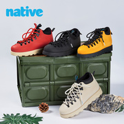 native欧包靴3.0成人马丁靴，高帮鞋男鞋增高鞋靴情侣靴子男士鞋子