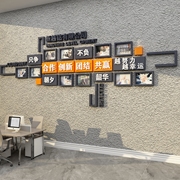 员工风采展示企业文化照片墙贴办公室布置励志标语背景面氛围