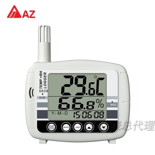 。衡欣 AZ8808/A8Zt809温湿度计工业大屏幕温湿度表高精度电子