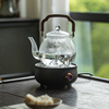 家用迷你电陶炉小型煮茶器玻璃壶烧水泡茶小电磁炉茶炉光波炉静音