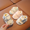 婴儿鞋子冬季加绒0-3一6月宝宝保暖鞋软底步前鞋男冬鞋新生儿棉鞋