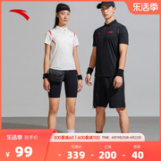 致敬北京2024丨安踏女士中国短袖，polo衫夏季运动t恤修身上衣