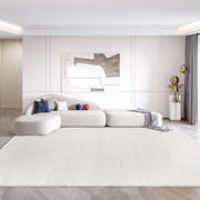 东方地毯(东方地毯)轻奢纯色侘寂风客厅沙发，茶几地毯北欧ins极简卧室大面积