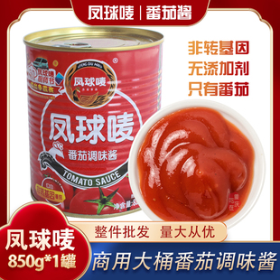 凤球唛番茄酱调味酱850g*1罐灌装商用薯条酱披萨寿司番茄酱沙司