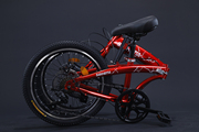 三河马141620寸折叠变速单车成人儿童男女，款超轻便携小型自行车