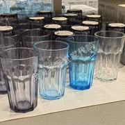 0.4宜家国内 博克尔 杯子 透明玻璃杯 水杯 茶水果汁啤酒杯