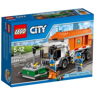 乐高LEGO 60118 城市系列City系列 垃圾车2016款儿童智力玩具