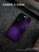 UNNNO原创设计暗夜紫国风新中式菲林壳苹果iphone14pro/max/12pro小米13手机壳保护壳小众全包情侣简约紫色xr