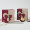 创意结婚喜糖盒免折叠轻奢订婚礼物盒可放烟婚礼糖果包装盒子成品