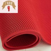 浴室防滑垫PVC泳池S型镂空地毯塑料网防水疏水硅胶地垫子