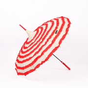 长柄韩国公主伞16骨创意遮阳伞蕾丝宝塔花边雨伞可爱蛋糕晴雨