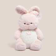 可爱风粉色兔子公仔超柔软布娃娃玩偶，床上兔抱枕儿童女孩毛绒玩具