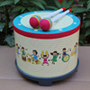 儿童小鼓玩具宝宝手拍鼓婴儿敲打乐器军鼓幼儿园早教教具韩国地鼓
