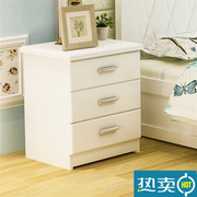 床头柜松木柜实木家具床头，用品储物柜矮柜床边柜边角柜