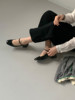 首尔留学生法式复古圆头粗跟一字扣玛丽珍鞋韩国通勤百搭时尚单鞋