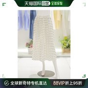韩国直邮vistinnewyork波点细节，褶皱细节裙(vz3sr70