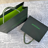 手提袋LONGCHAMP包装袋墨绿色长冠纸袋袋手提包装袋子
