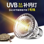 乌龟晒背灯uva+uvb全光谱，led太阳灯爬虫，照背灯龟缸灯补钙爬宠灯泡