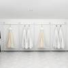 婚纱旗袍专用展示架男女童装单双层上墙服装陈列影楼礼服加粗