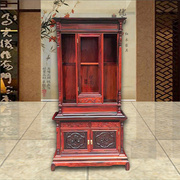 老挝大红酸枝酒柜交趾黄檀玄关，柜展示柜中式仿古储物柜边角柜