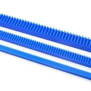 蓝色塑料直齿条 1模1.5模2模2.5模3模 可定制尼龙齿轮齿条导轨