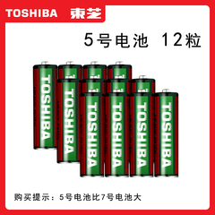 Toshiba 东芝5号7号碳性电池