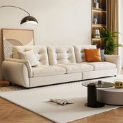 科技布艺沙发意式客厅组合家用简约大小户型现代网红云朵猫抓皮