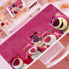 草莓熊鼠标垫超大号可爱粉色