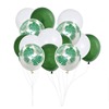 春夏森系主题派对夏威夷风情龟背叶气球装饰生日布置户外用品