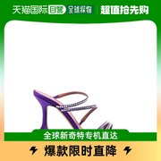 香港直邮潮奢aminamuaddi女士紫色凉鞋