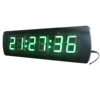 会议演讲计时器寸位秒表计时器绿色数字时钟多种功能可选带遥控36