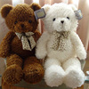 泰迪熊情侣熊一对大熊猫毛绒玩具熊公仔布娃娃结婚情人节礼物女生