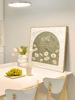 远行现代简约客厅装饰画抽象餐厅，壁画山水画奶油风沙发背景墙挂画