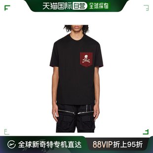 香港直邮Mastermind JAPAN 格纹短袖 T 恤 MW24S12TS053900