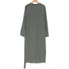 丽莫LAPORA品牌撤柜折扣女装气质时尚休闲深绿针织连衣裙A1-3000