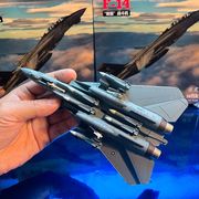 合金飞机f-14雄猫战机成品金属模型，带武器机轮可换多涂装支架摆件