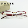 Ports宝姿眼镜架女小框时尚复古近视镜框轻配镜架POF11501/11502