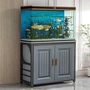 鱼缸底柜鱼缸柜家用客厅中小型水族箱鱼缸架子龟缸架子鱼缸底