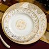 碗碟套装景德镇陶瓷器2856头骨瓷餐具韩式创意，家用碗盘餐具套装