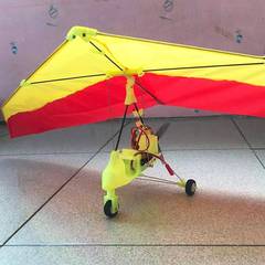 航空模型遥控三角翼伞机固定翼航模飞机动力伞 公园草地风筝