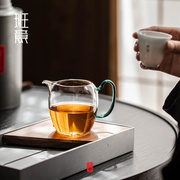 茶具 公道杯 公杯 分茶器 分茶匀杯 茶海 纯手工高硼硅耐热玻璃