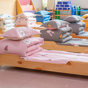 婴儿童入园专用被子三件套纯棉被褥幼儿园，六件套宝宝午睡床上用品